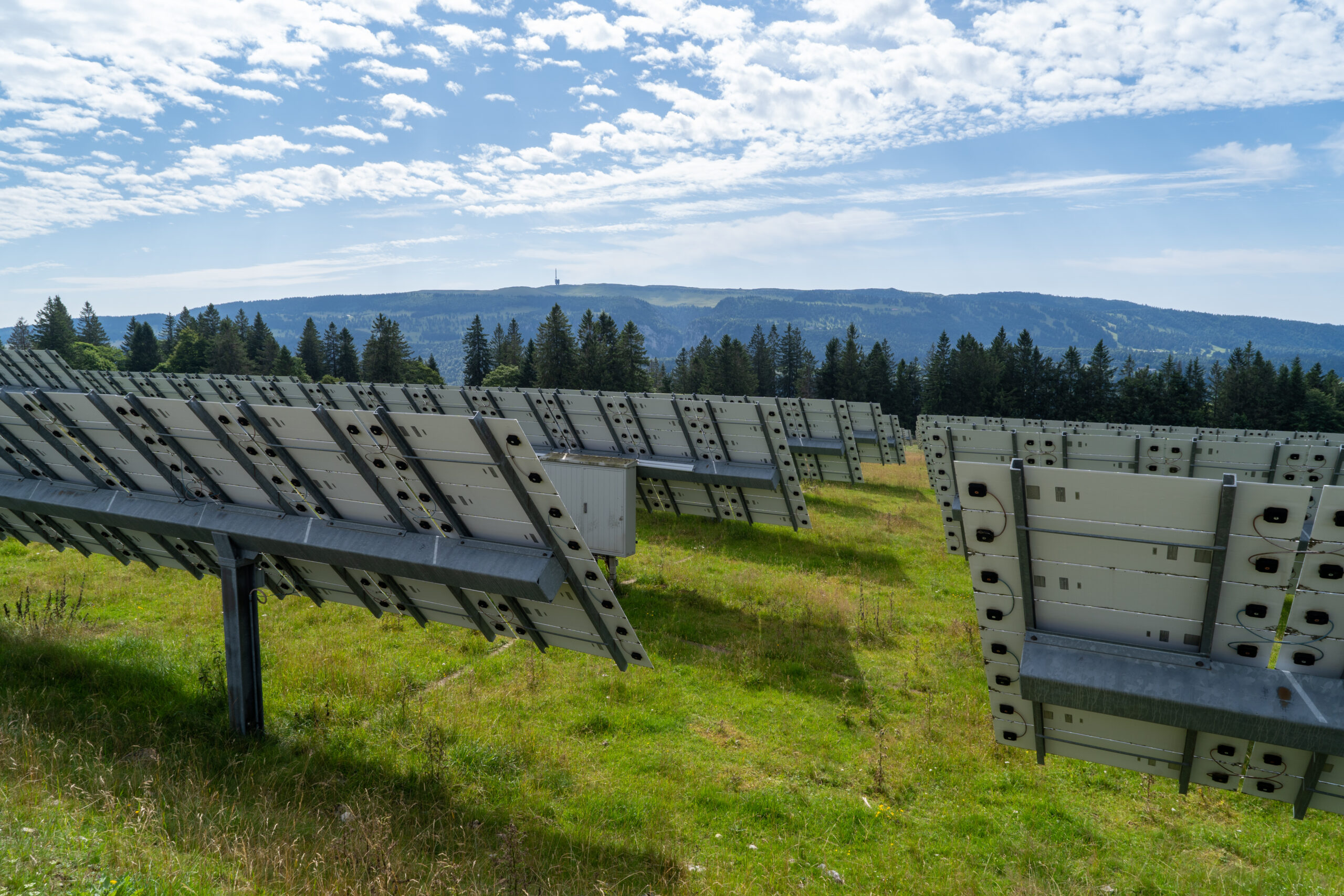 Solaranlage Mont-Soleil